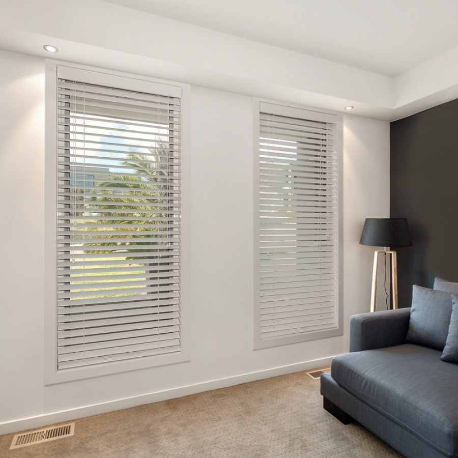 Shutterview Venetian Blind Open